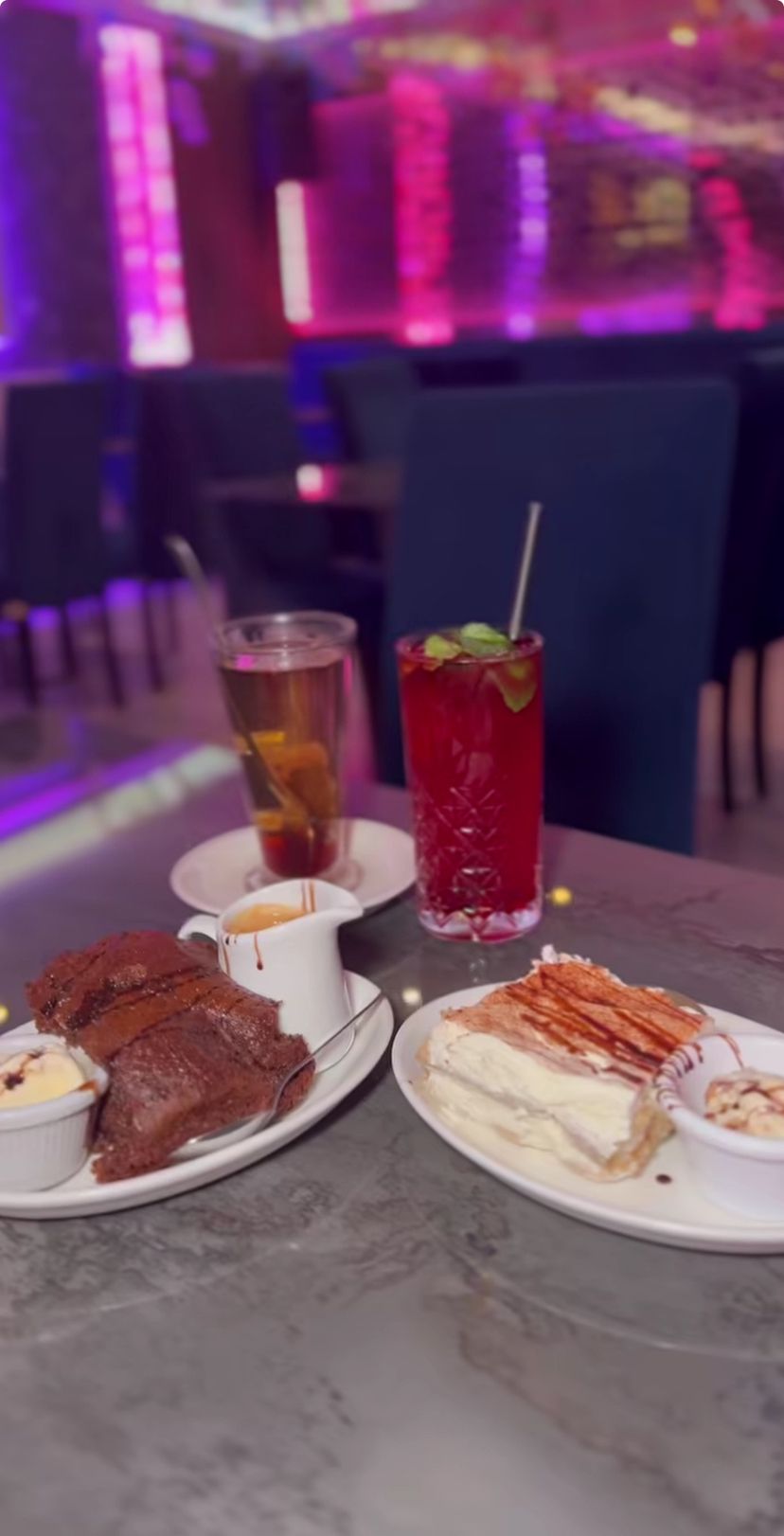 Desserts and Drinks